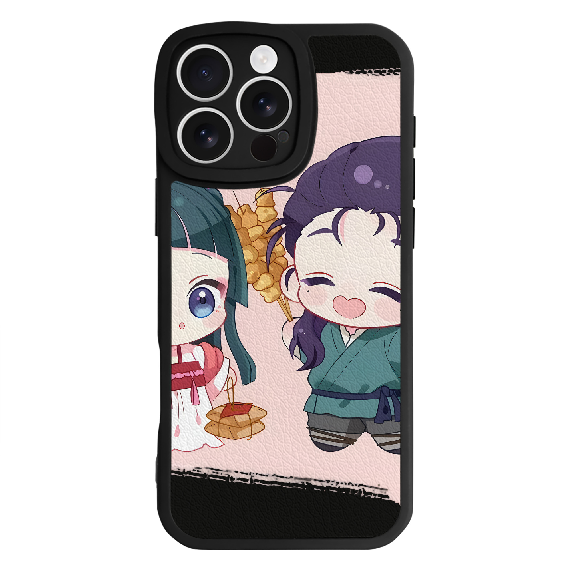 （画像用） 薬屋のひとりごと The Apothecary Diaries 【iPhone 16シリーズ対応】シリコンスマホケース（レザー調） 材質：シリコン